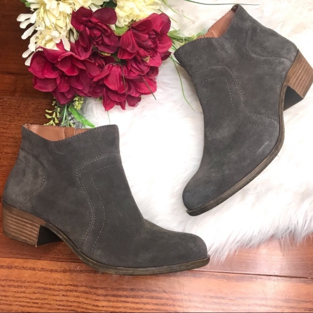 Lucky Brand Suede Brolley Bootie